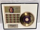 John Lennon Imagine framed print & 24KT Gold Plated 45RPM  Ed. No. 1404/2500