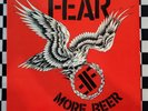 More Beer LP by Fear vinyl 1985 VG+ 72039-1 Restless Records