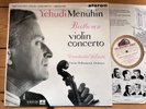 ASD 377 Beethoven Violin Concerto Yehudi Menuhin Silvestri W/G