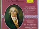 FOURNIER / KEMPFF - BEETHOVEN - CELLO SONATAS COMPLETE 3LP DGG STEREO NM