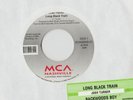 JOSH TURNER Long Black Train 45 RECORD 2003 JUKEBOX PROMO RARE NEAR MINT