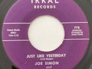 NORTHERN  SOUL   JOE SIMON : Just Like Yesterday  Mod R&B 45