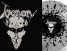 VENOM black metal 2022 LTD ED  40th ANNIVERSARY BLACK & SILVER SPLATTER VINYL LP