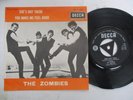 THE ZOMBIES - She's not there - Rare S.RHODESIA 45 RPM P/S