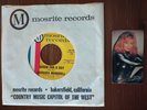 BARBARA MANDRELL rare QUEEN FOR A DAY / Alone In The Crowd 1966 + MAGNET