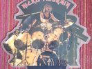 NICKO MCBRAIN IRON MAIDEN RHYTHM OF THE BEAST RARE UK SHAPED PICTURE DISC