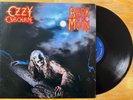 Ozzy Osbourne Bark at the Moon Vinyl LP Original Pitman Pressing 1983 VG+