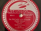 Tropicavana Pa Fricase Los Pollos Stinson Cuban Recording Latin 78 RPM HEAR