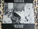 RARE Nirvana 'Bleach' white vinyl 1989 original pressing TUPLP6