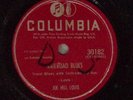 JOE HILL LOUIS  RAILROAD BLUES / A JUMPIN' AND A SHUFFLIN' COLUMBI 78 RPM 187-73