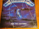 Metallica Ride The Lightning 1984 Lp Vinyl Album