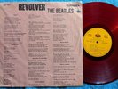 Beatles REVOLVER--RARE 1966 LP RED VINYL TAIWAN PRESS--CLEAN STEREO WAX