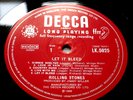 ROLLING STONES Let It Bleed 1st UK MONO MINT 1 A Matrix 1 stamps POSTER Inner