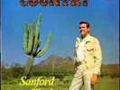 Sanford Clark They Call Me Country - Limited Blue Colored Vinyl LP Vinyl NEW