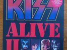 Kiss Alive II PROMO 2LP Casablanca COMPLETE w/ Tattoos Booklet Inners VG+/VG+