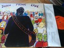 John Prine Live 2-LP Vinyl Set  vg+ with lyric inserts