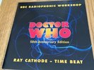 Dr Who 50th Anniversary BBC Radiophonic Ray Cathode Time Beat Coloured Vinyl 7 I