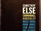 CANNONBALL ADDERLEY Somethin Else LP MONO 1959 BLUE NOTE 1595 PLASTYLITE Vinyl
