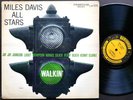 MILES DAVIS All Stars Walkin' LP PRESTIGE PRLP 7076 US '59 NJ MONO Horace Silver