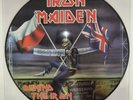 Iron Maiden Behind the Iron Curtain picture disc 1984 World Slavery Tour#198/300