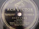 Conjunto Lirico Gloria Matancera Cachumba Guaracha RCA Victor Latin 78 RPM HEAR