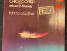 CHICK COREA & RETURN TO FOREVER - Light As A Feather VINYL LP IN SHRINK EX/EX