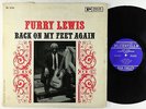 Furry Lewis - Back On My Feet Again LP - Prestige Bluesville Mono RVG