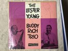 LESTER YOUNG / BUDDY RICH TRIO NAT KING COLE VERVE MGV - 8164 MONO LP VG