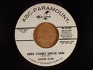 Richie Kaye  Here Comes Uncle Sam/Where'd My Little Sister Go? Promo Garage