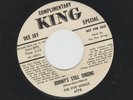 DOOWOP  R&B 45 - FIVE WINGS - JOHNNY'S STILL SINGING - HEAR 1955 BIO PROMO KING