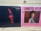 Loretta Lynn Sings + Ent. Of The Year DECCA LP Vinyl Records- Pure Awesomeness