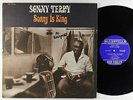 Sonny Terry - Sonny Is King LP - Bluesville Mono DG