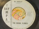 Snotty Florida Garage Punk 45 Rovin' Flames Bo Diddley /  Seven Million HEAR