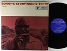 Sonny Terry - Sonny's Story LP - Prestige Bluesville Mono DG RVG