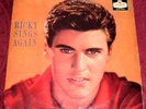 RICKY NELSON SINGS AGAIN..VINYL LP EX 1958 LONDON HA-P-2159 JAMES BURTON