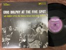 ERIC DOLPHY AT THE FIVE SPOT NEW JAZZ VIJ 210 STEREO JAPAN Vinyl LP