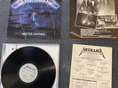 METALLICA Ride The Lightning LP 1984  1st Press MRI-769 Slayer Exodus Megadeth