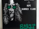 BLAST - HOPE / DAMNED FLAME NM 45 PUNK PROTO-METAL 70S REISSUE GREEN VINYL