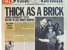 JETHRO TULL ‎ Thick As A Brick  1972 1st US Issue WL Promo LP EX DJ banded edit