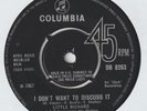 Little Richard I don't want to discuss it Columbia DB 8263 EX