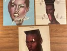 Grace Jones LP's (three) Slave To The Rhythm Portfolio Living My Life  EX/NM