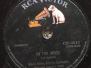 78 rpm RCA Victor 420-0043, Glenn Miller, In the Mood, swing classic V