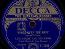 WINGS OVER THE NAVY BRITISH WW2 PROPAGANDA RARE WWII 78rpm EX
