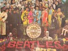RARE PSYCH BEAT ROCK LP BEATLES SGT PEPPER'S ODEON FR 67 PMC 7027 (S) + INSERT