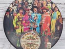The Beatles Vintage Vinyl Wall Clock Lonely Hearts 12