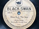 Blues-78 RPM-Alberta Hunter-Bring Back The Joys/How Long, Sweet Daddy-V+/V