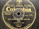 Blues-78 RPM-Barbecue Bob-Easy Rider Don't You Deny My Name/Brown Skin Gal-F