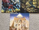 Iron Maiden Vinyl LP Bundle Powerslave Piece of Mind and The Number of The Beast