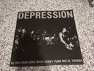 RARE Depression – Ultra Hard Core Mega Heavy Punk Metal Thrash LP...AUS PRESSING