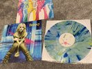 Britney Spears Britney Blue Yellow Swirl Vinyl LP Urban Outfitters Record